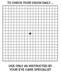 Amsler grid