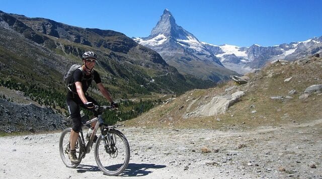 Image of a person on a bike